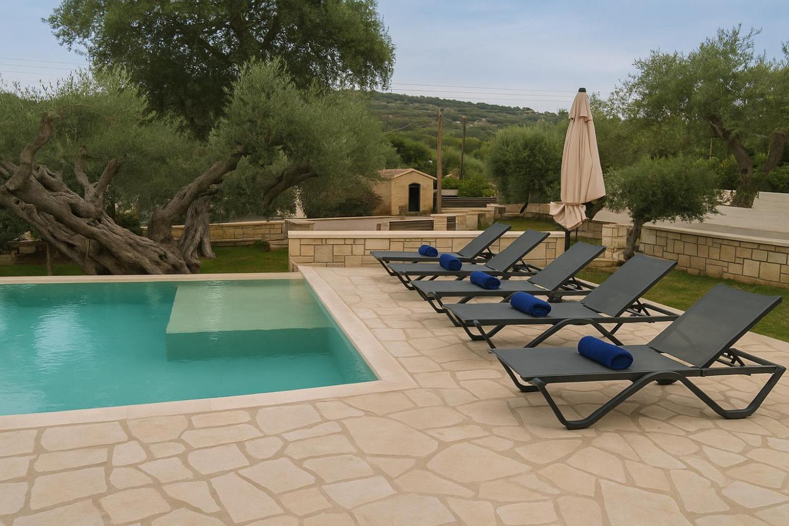 Villa Antonousa - Private Pool Oasis Kera  ภายนอก รูปภาพ