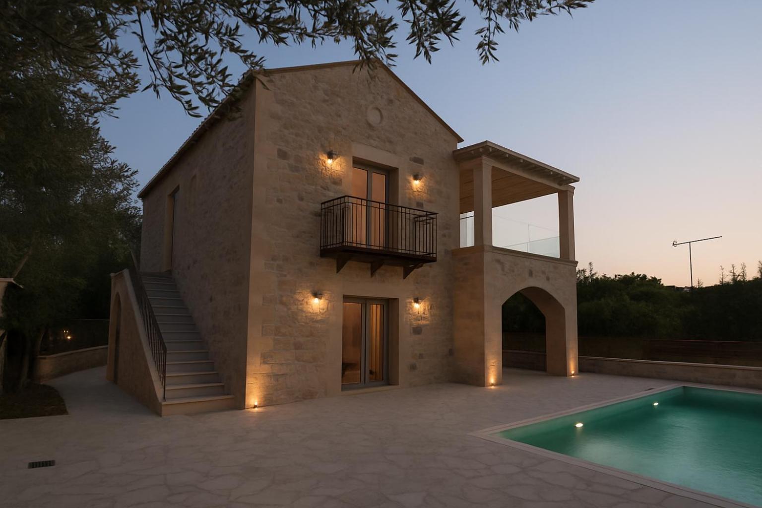 Villa Antonousa - Private Pool Oasis Kera  ภายนอก รูปภาพ